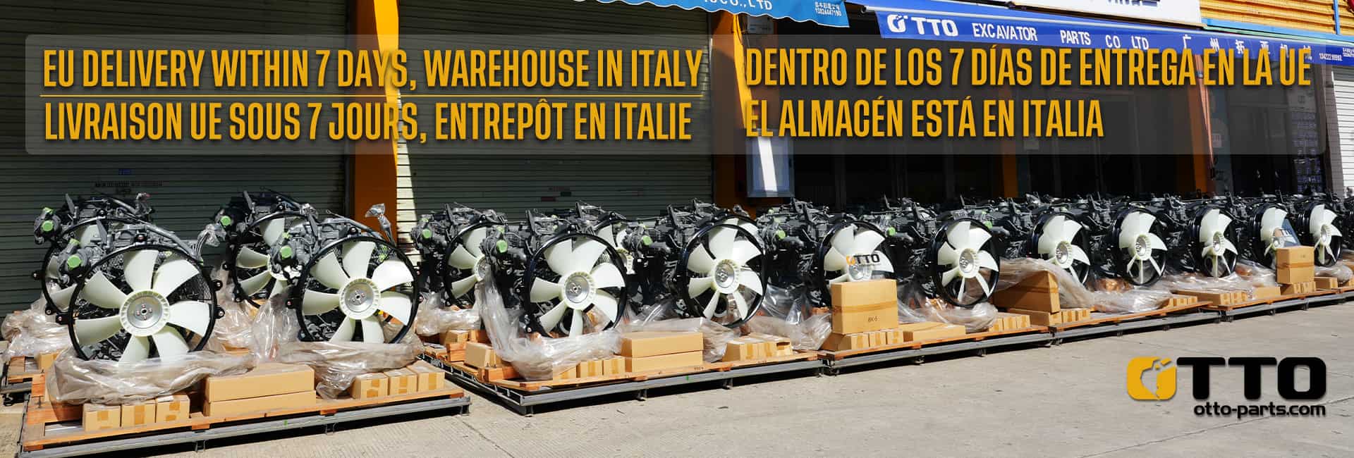 OTTO Excavator ISUZU ENGINE: EU Delivery in 7 Days